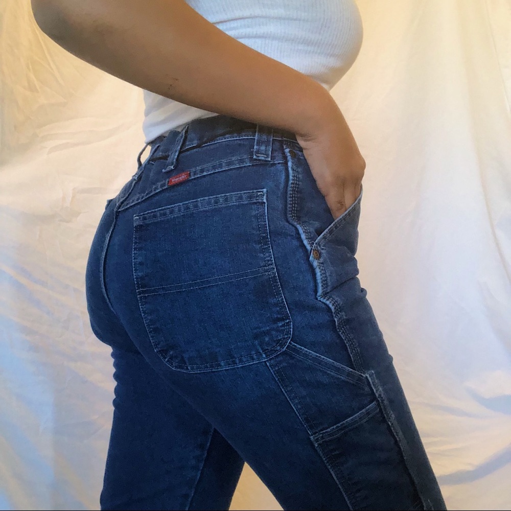 Vintage wrangler cargo jeans